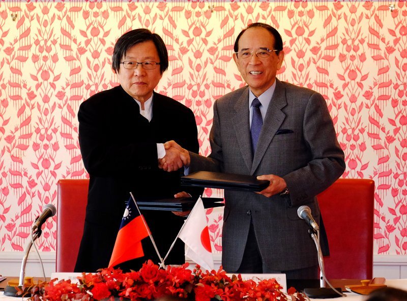 Taïwan et le Japon signent un accord de coopération et un protocole d’entente