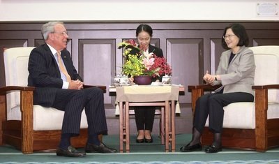 Tsai Ing-wen invite les Etats-Unis à assister Taiwan dans le dossier du TPP