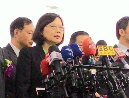 Tsai Ing-wen souhaite une résolution pacifique de la dispute en Mer de Chine méridionale