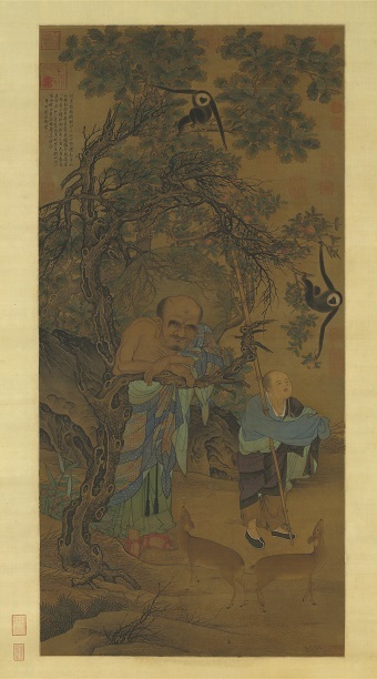 L'heure des musées détaille les Lohans de la peinture chinoise