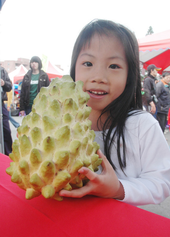 La pomme cannelle représente plus de la moitié de la production agricole de Taitung