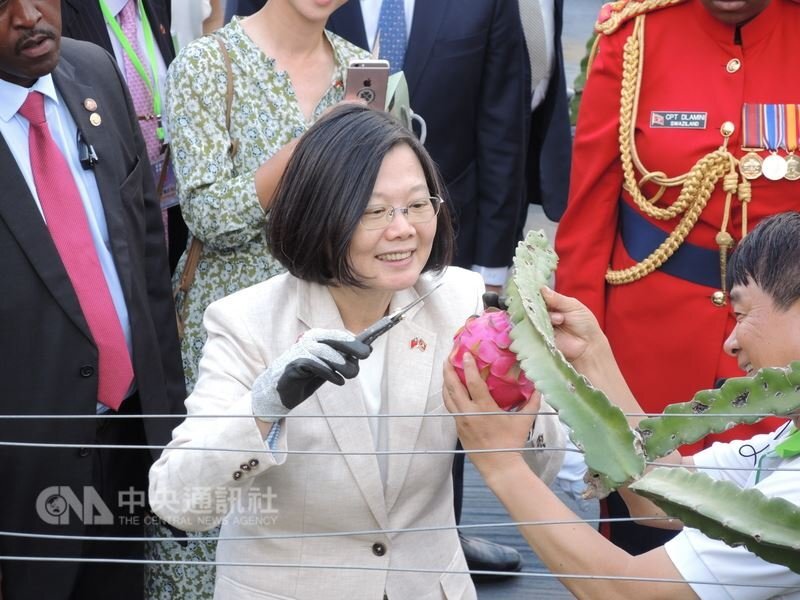 La présidente a inspecté la mission technique taiwanaise en eSwatini