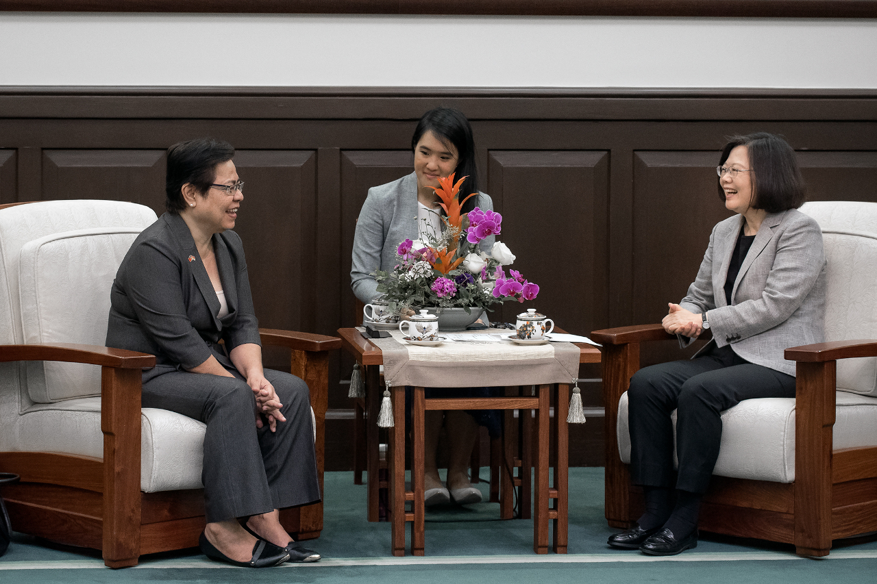 Départ de l’ambassadrice de Kiribati