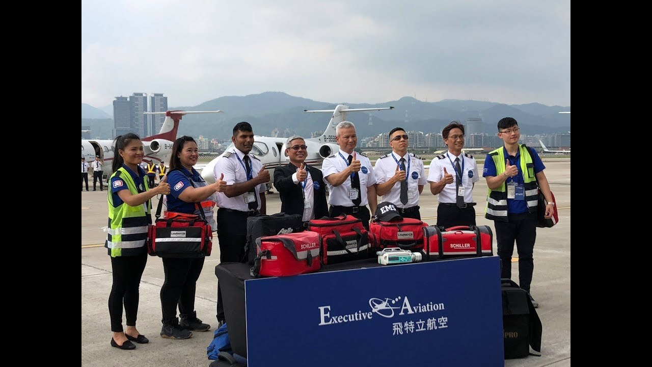 La compagnie EATC établit la toute première flotte d’avions ambulances de Taiwan