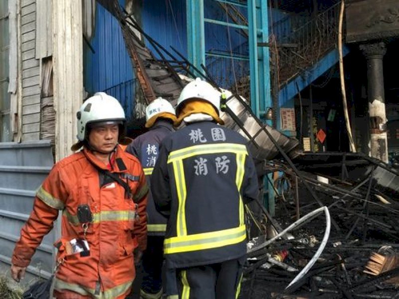 Les pompiers à Taiwan (2)