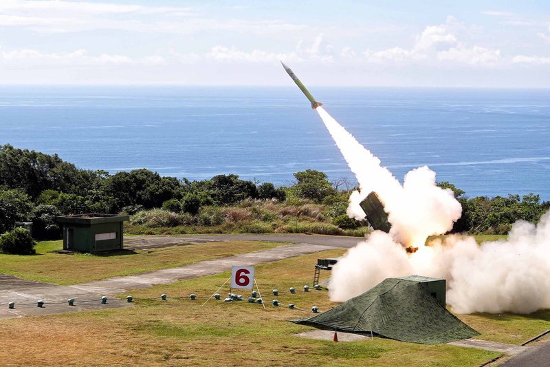 Deuxième journée des exercices militaires Han Kuang sur le thème anti-assault et interception des missiles
