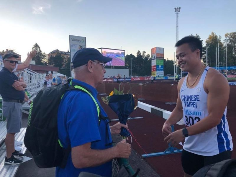 Lancer de javelot: Cheng Chao-tsun marque la Suède de son empreinte