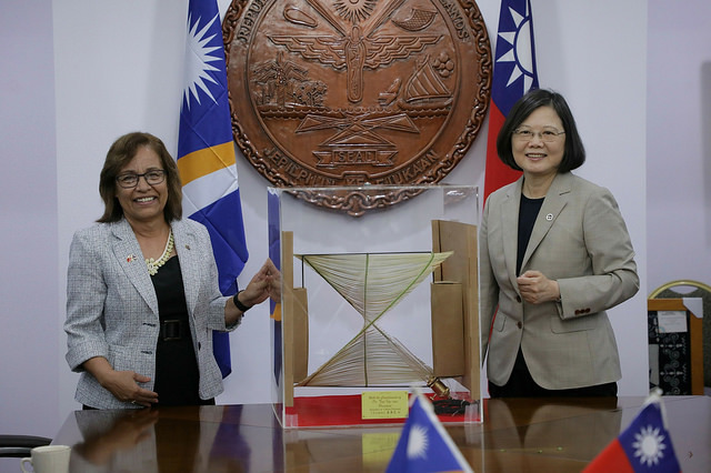 Taiwan accueille la Présidente des îles Marshall