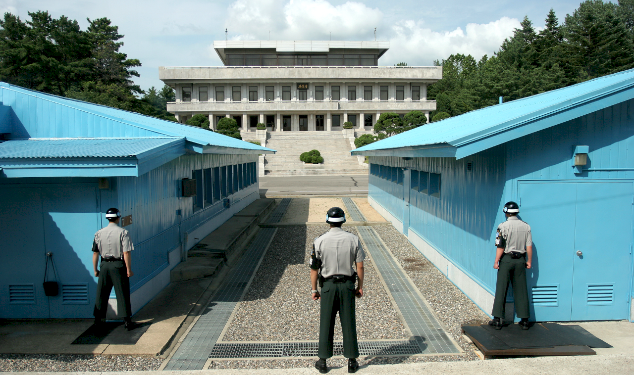 Panmunjeom (Source image; Wikipedia)