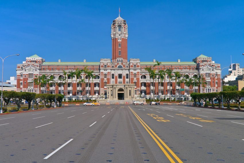 Palais présidentiel à Taipei (source wikimedia commons)