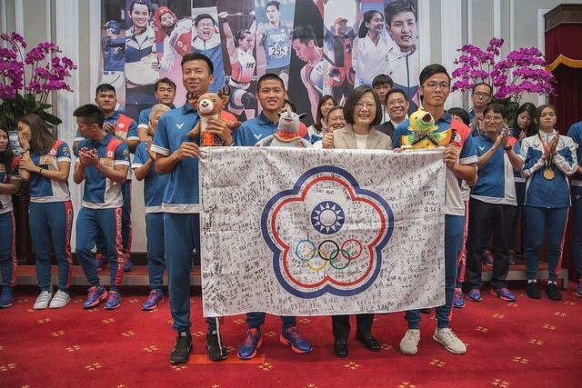 Taiwan accueille ses athlètes en héros