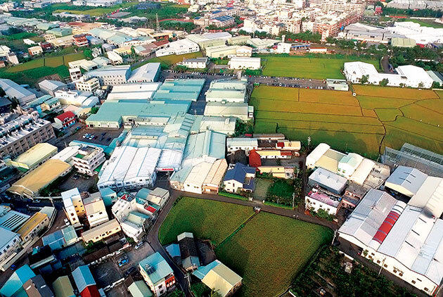 Terrains industriels de Taiwan (image archive du magazine CW)