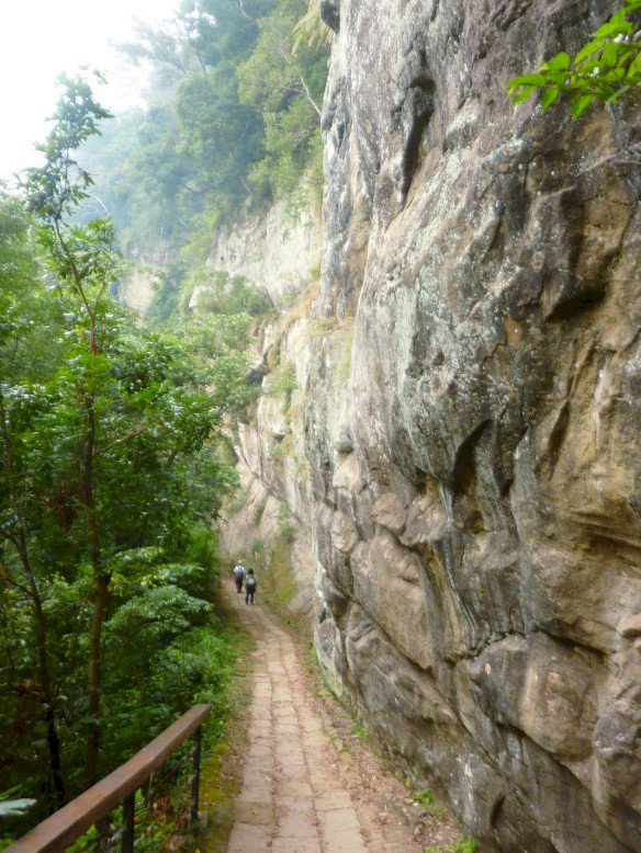 Le flâneur sur la montagne de la tête du lion, à Hsinchu