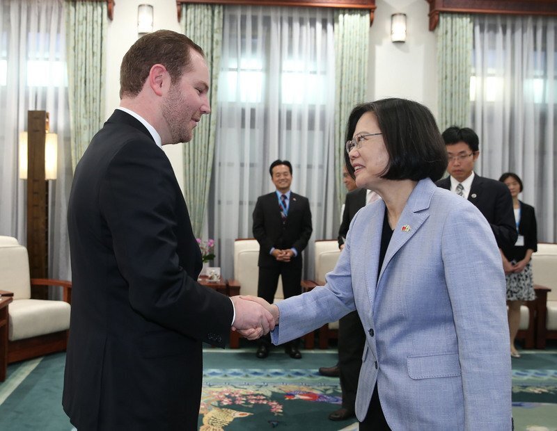 Le président du parlement guatémaltèque reçu par Tsai Ing-wen