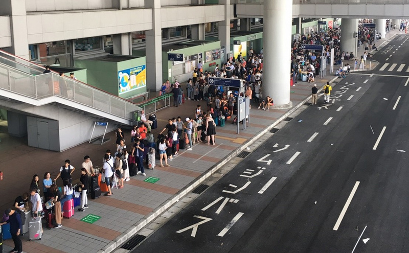 Près de 2000 Taiwanais coincés au Japon suite au typhon et au séisme