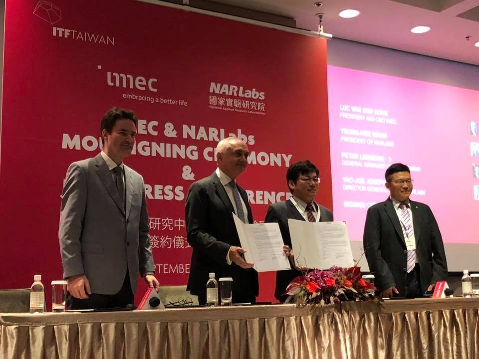 Taiwan et la Belgique actent une coopération dans la recherche micro-électronique