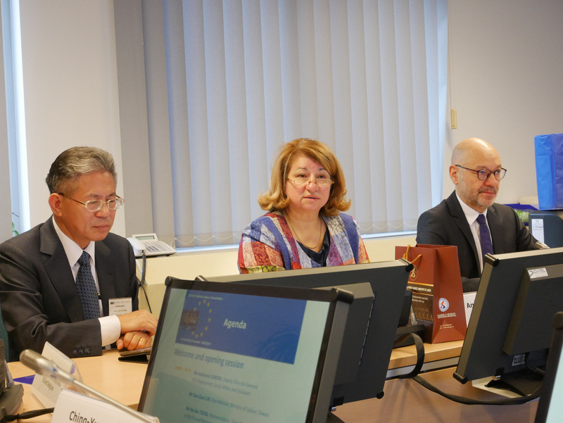 Première consultation sur le travail entre Taiwan et l’Union Européenne
