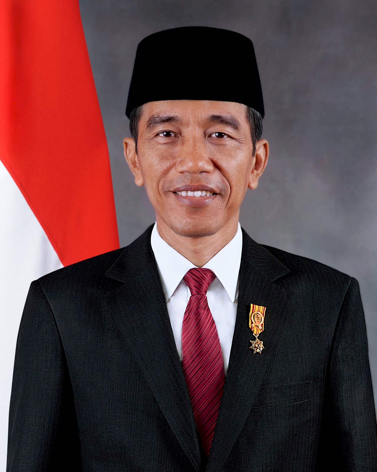 Portrait officiel de Joko Widodo. (image Wikimedia)