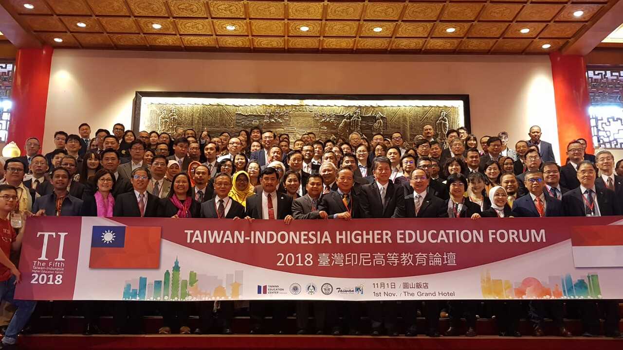 Cinquième édition du Forum de l’enseignement supérieur Taiwan-Indonésie