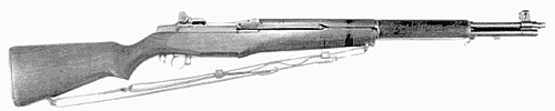 Fusil M1 garand utilisé par les gardes d'honneur taiwanais (image internet)