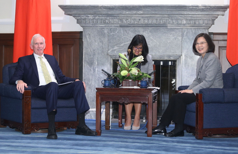 James Moriarty en visite à Taiwan pour participer au GCTF