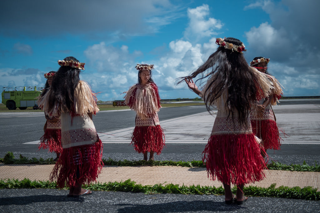 Joseph Wu est aux îles Marshall