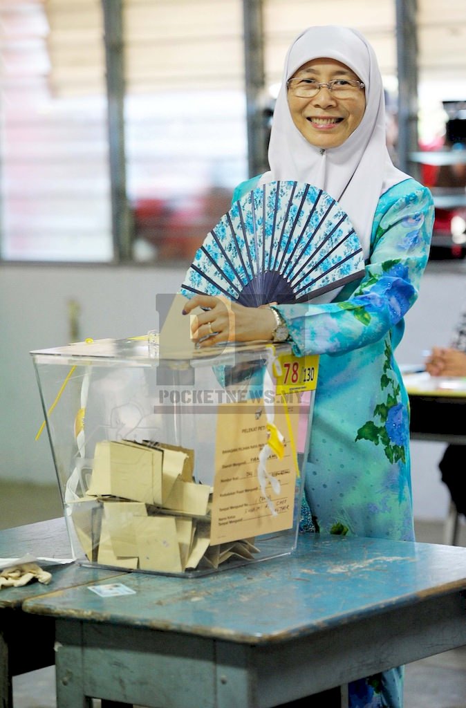 Wan Azizah Wan Ismail (image Wikimedia)