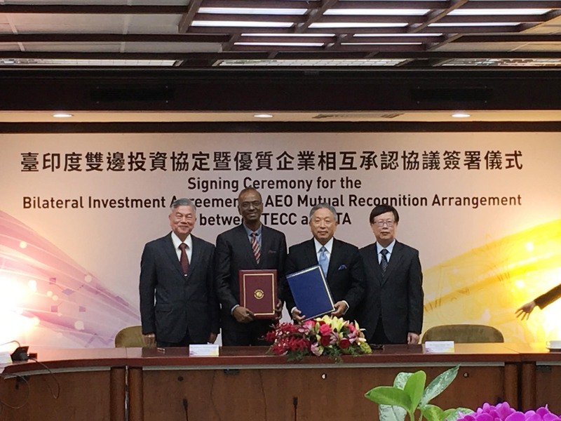 Taipei et New Delhi réactualisent leur accord d’investissements bilatéraux
