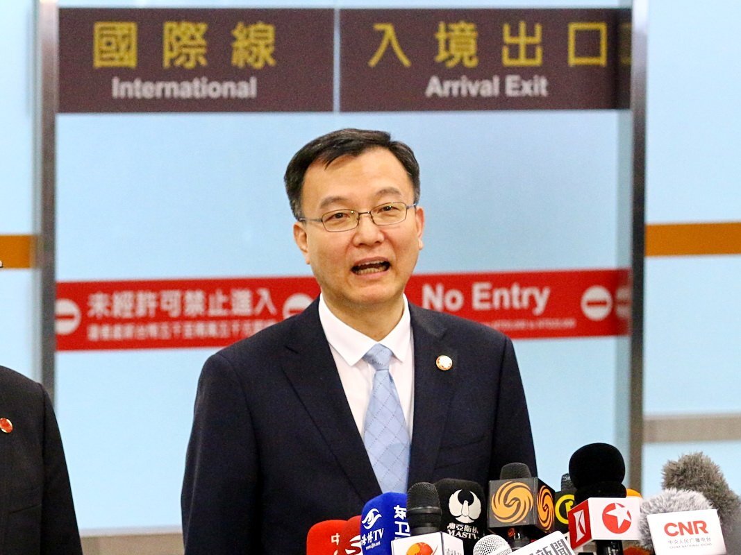 Le maire adjoint de Shanghai est arrivé pour le forum Taipei-Shanghai