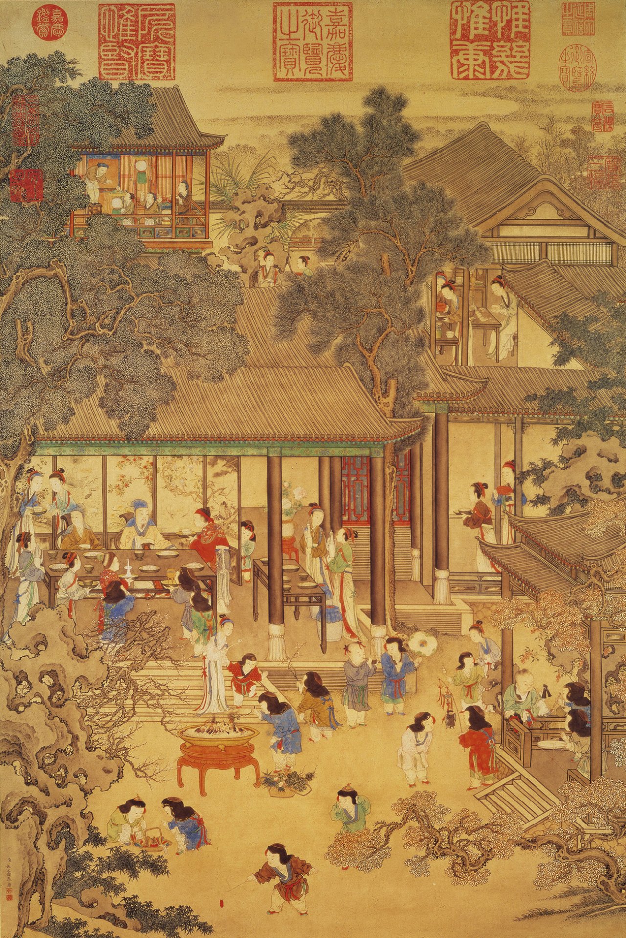 Nouvel an dans la peinture chinoise