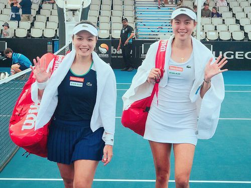 Tennis : les sœurs Chan de Taiwan débutent 2019 en argent à Brisbane