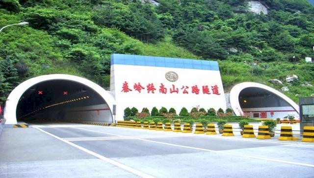 Tunnel Zhongnanshan en Chine (Image CNA)