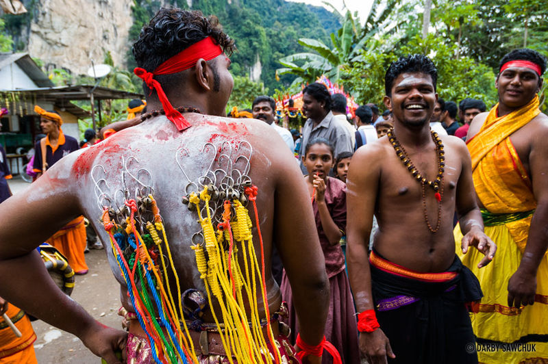Festival hindou du Thaipusam (Image : Wikimedia Commons - Daphne Breemen, 2015)