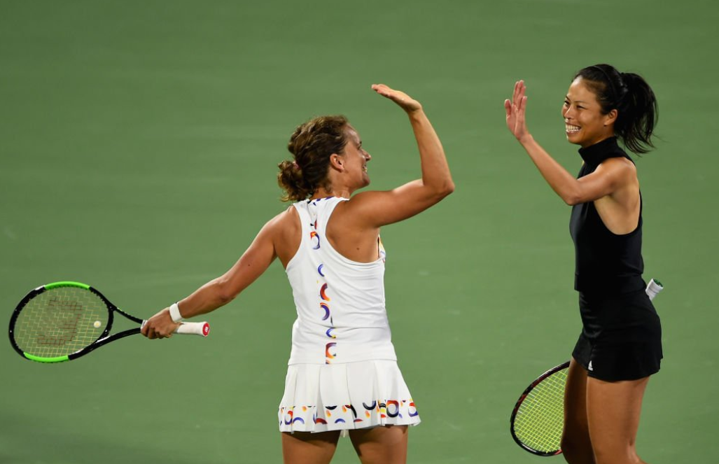 Hsieh Su-wei remporte le tournoi de Dubai en double et échoue en demi-finale du simple
