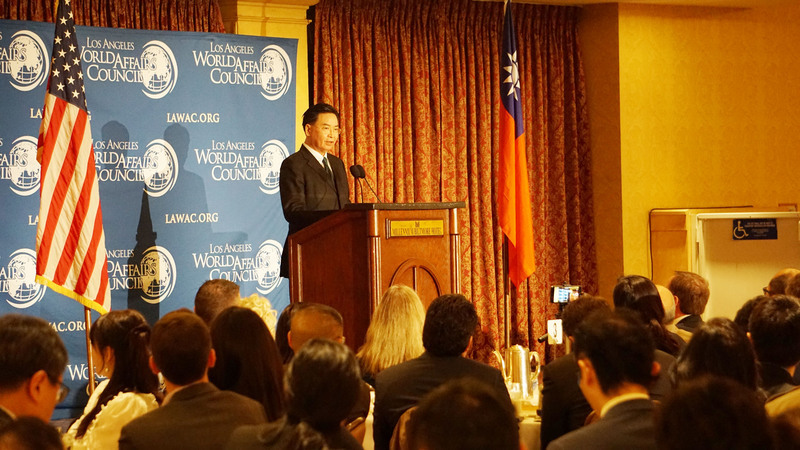 Le chef de la diplomatie salue les relations taiwano-américaines aux Etats-Unis