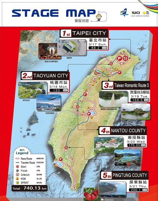 Le Tour de Taiwan comme si vous y étiez!