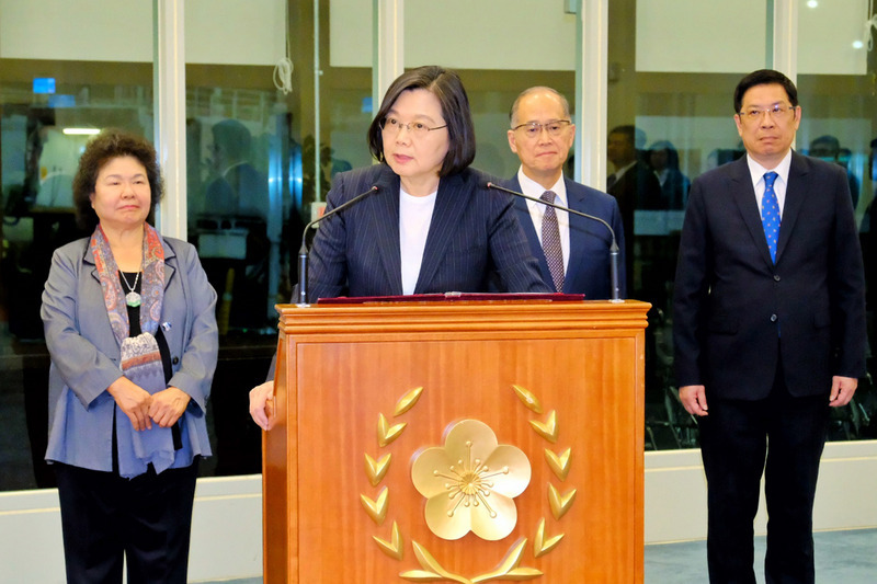 Tsai Ing-wen achève sa tournée dans le Pacifique