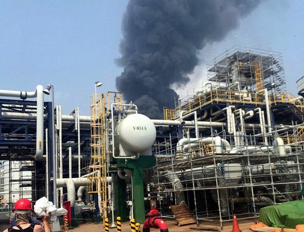 La compagnie Formosa Chemicals mise à l’amende suite à une explosion dans une de ses usines