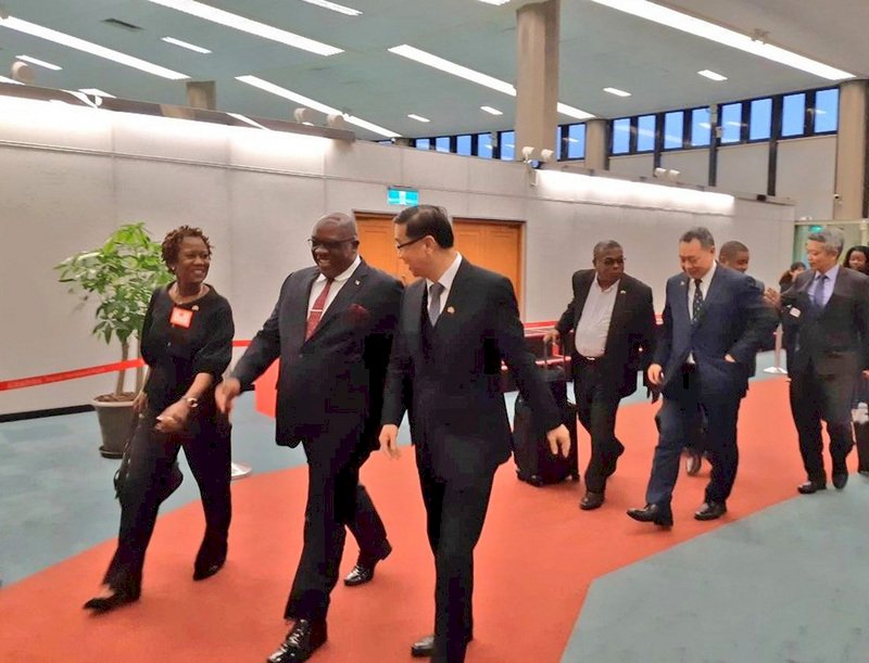 Taiwan accueille le premier ministre de Saint Christophe-et-Niévès