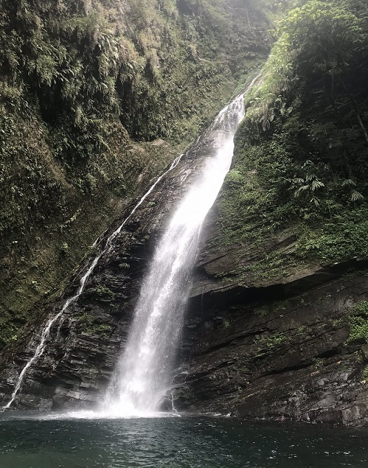 Cascade Aohua à l'Est de Taiwan (image RTI)