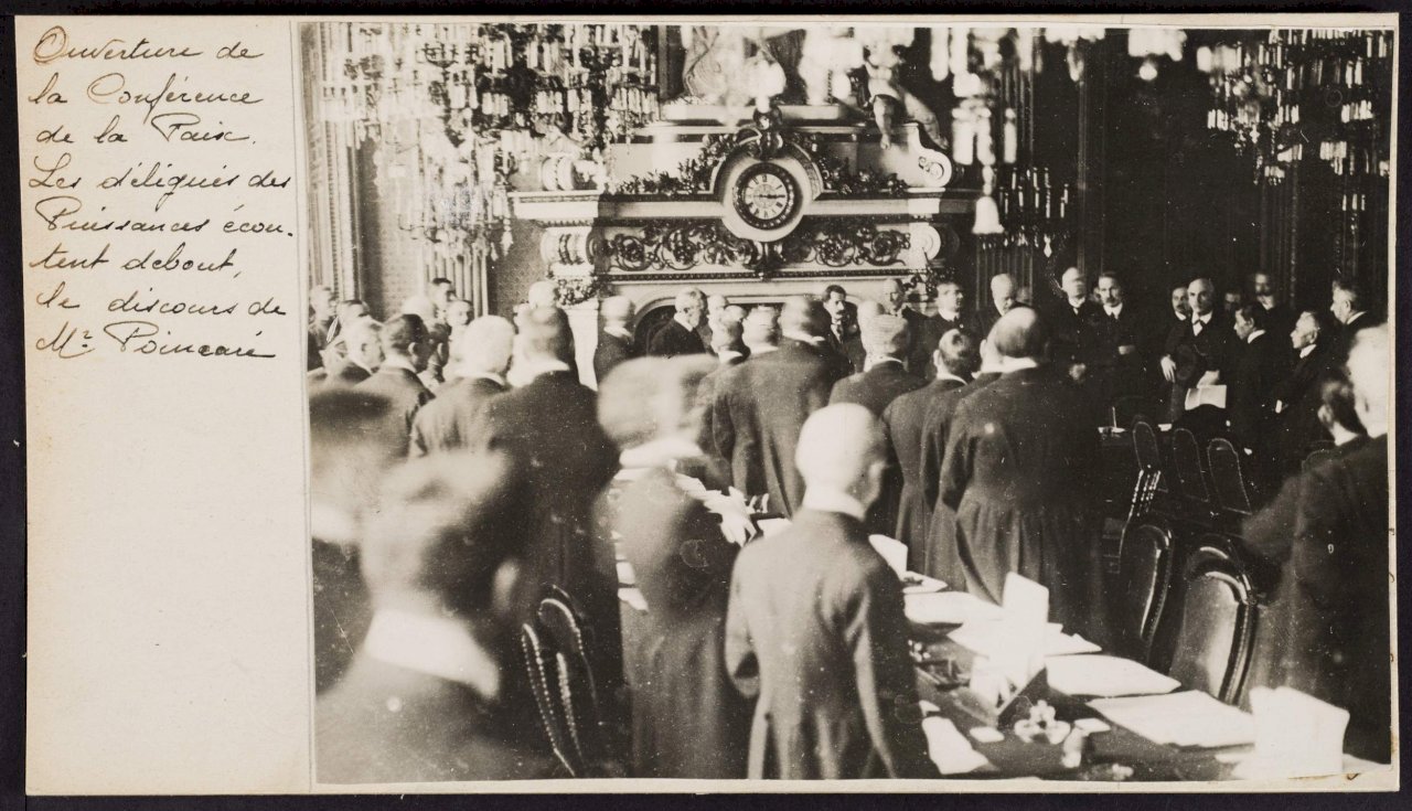 Conférence de paix de Paris (image Wikimedia Commons)