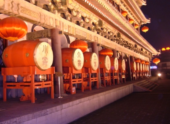 Les tambours traditionnels de Xi'an