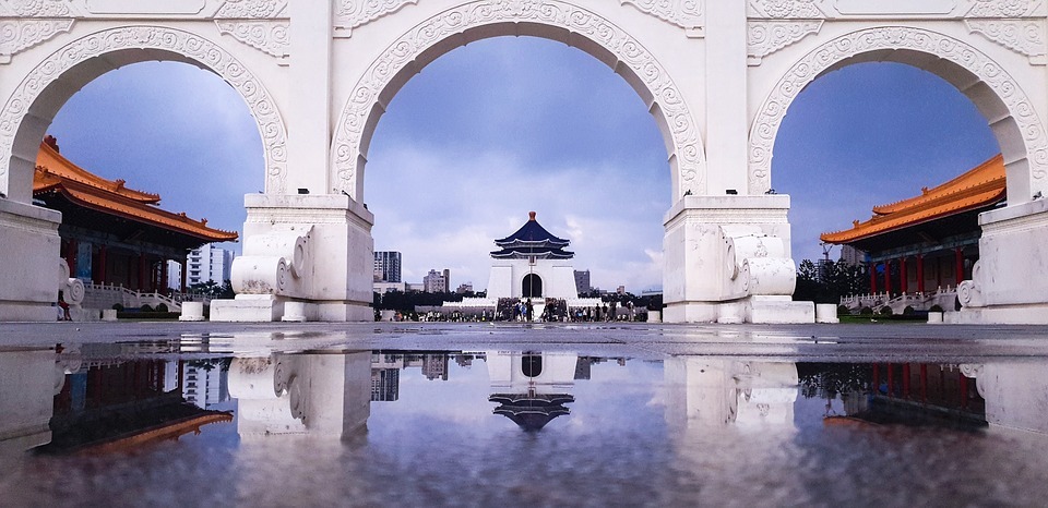 Un courrier pour visiter Taiwan