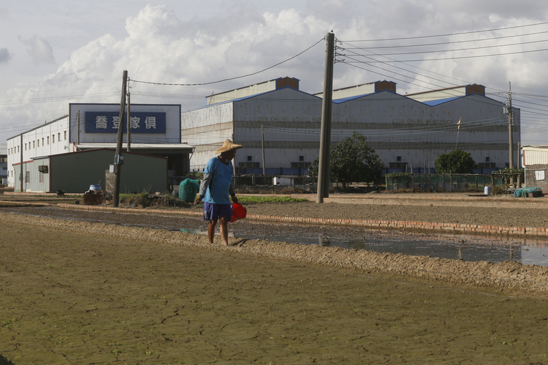 Usine dans les champs (Photo CNA)