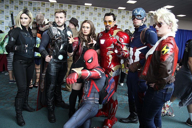 Avengers Infinity War cosplayers at 2018 San Diego Comic-Con (Image : Flickr - William Tung)