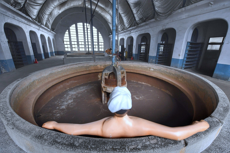 Restauration des bains japonais de l’ancien dépôt ferroviaire de Taipei