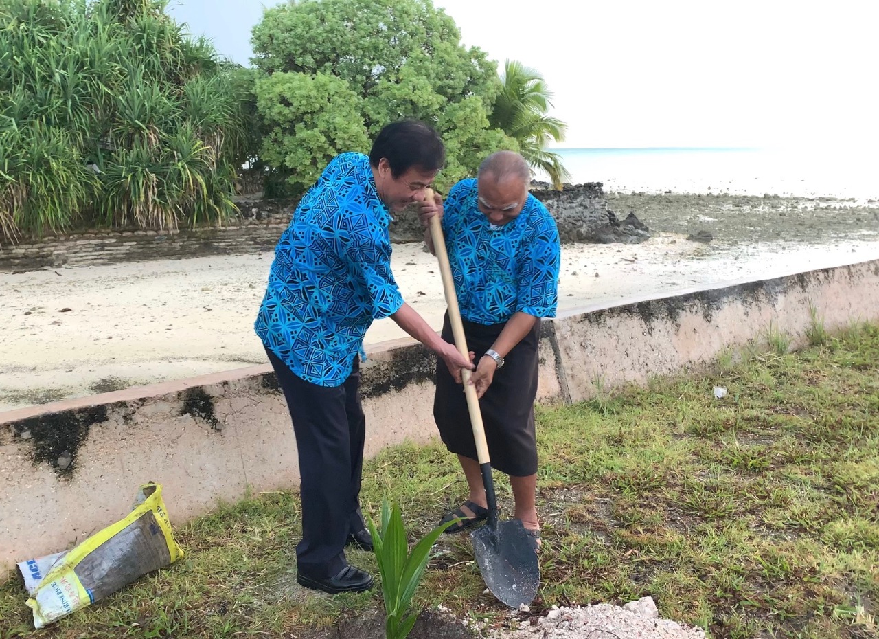 Kiribati célèbre ses 40 ans d’indépendance en présence du président du parlement taiwanais