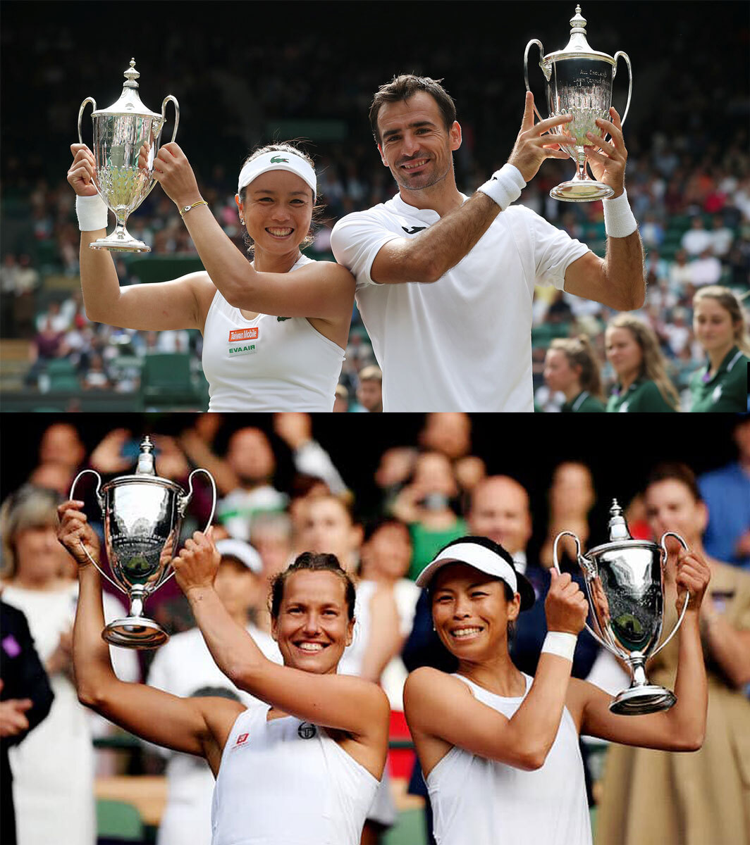 Hsieh Su-wei et Latisha Chan reines des doubles sur gazon