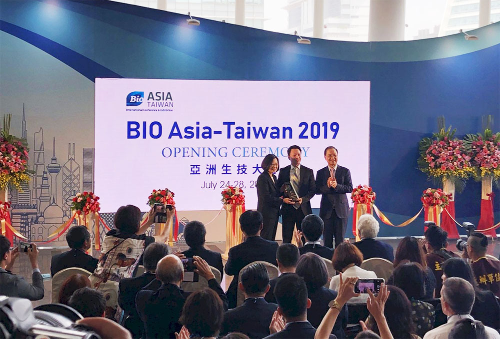 Inauguration du salon BIO ASIA TAIWAN
