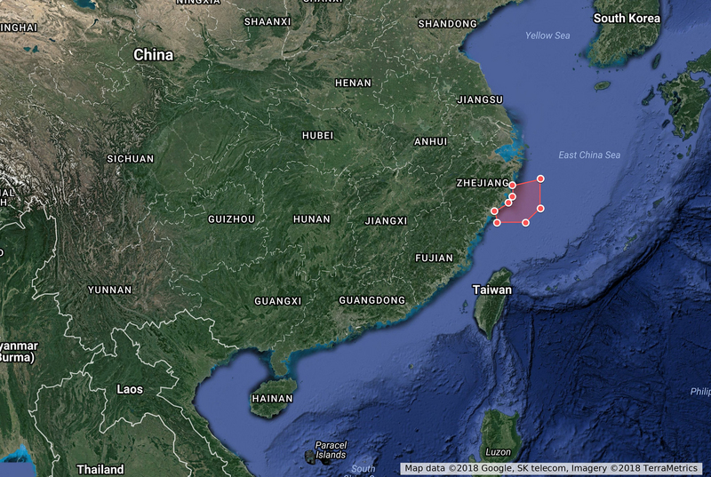 Exercices militaires sur l'île de Dongshan en Chine